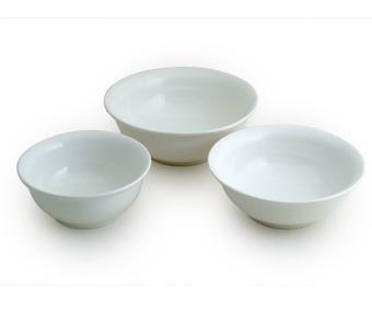porcelain salad bowl